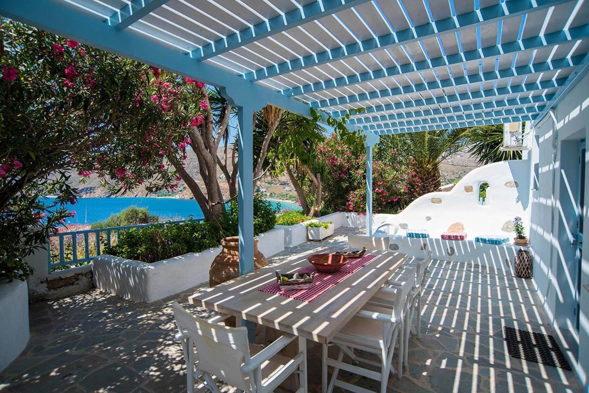 The Big Blue Hotel Ormos Aigialis Exterior foto